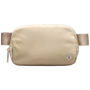 Lululemon‎ Everywhere Belt Bag Raw Linen Beige Neutral Sporty Travel Gorpcore